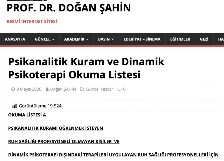 https://drdogansahin.com/psikanalitik-kuram-ve-dinamik-psikoterapi-okuma-listesi/